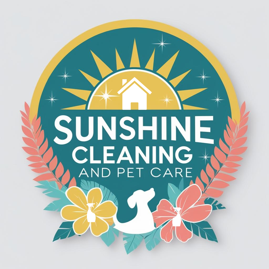 Sunshine Cleaning and Pet Care Logo