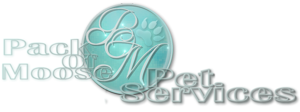 Pack of Moose Pet Services Logo