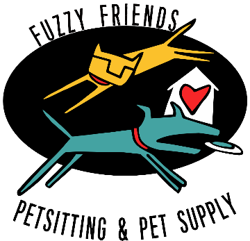 Fuzzy Friends Petsitting & Pet Supply LLC Logo