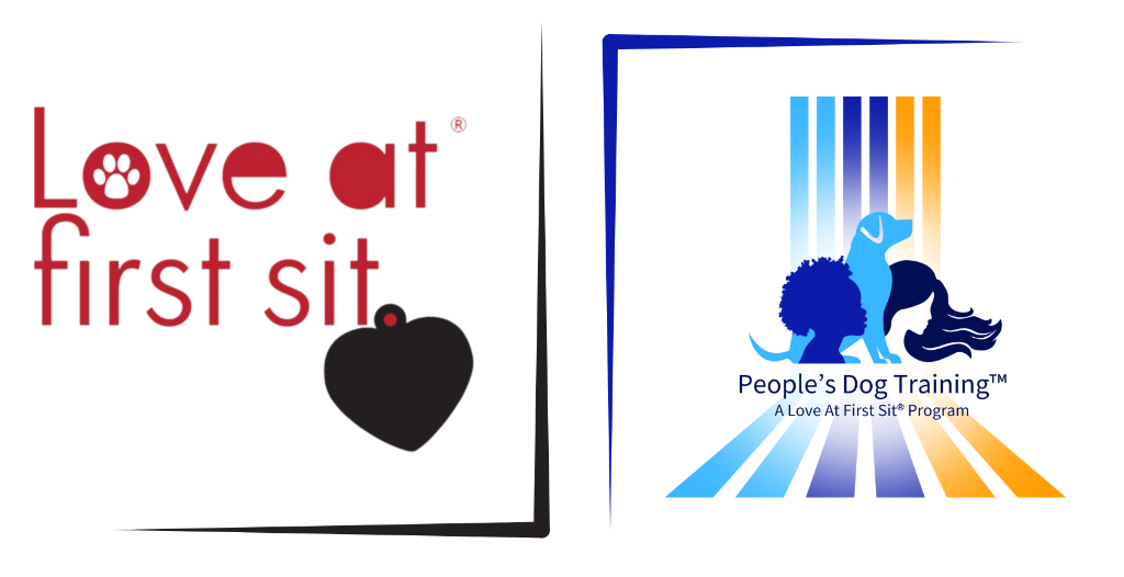 Love At First Sit&reg; | People&rsquo;s Dog Training&reg; Logo
