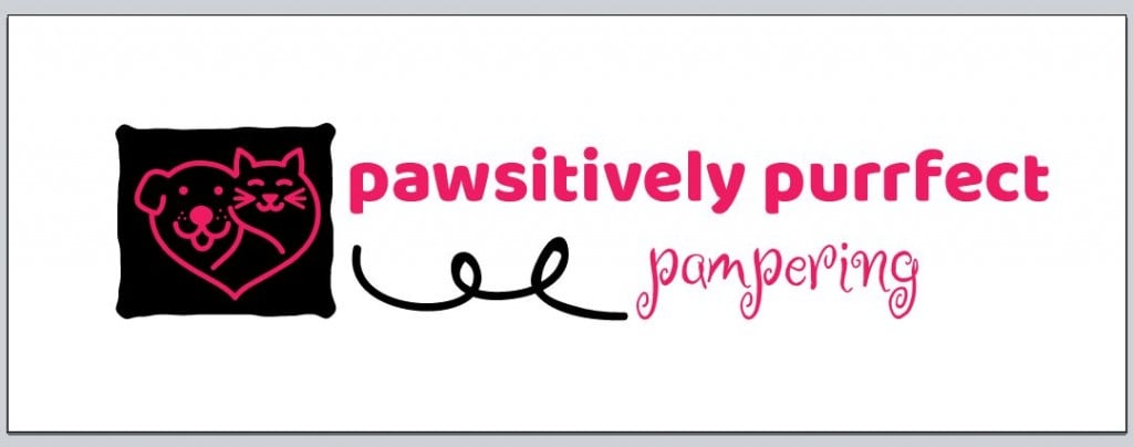 Pawsitively Purrfect Pampering Logo