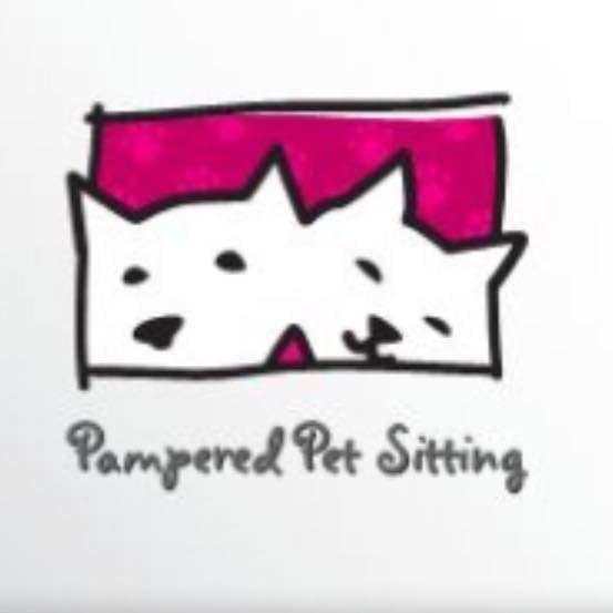 Pampered Pet Sitting and Dog Training Logo