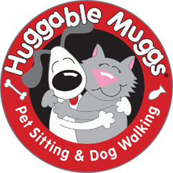 Huggable Muggs Pet Sitting & Dog Walking Logo