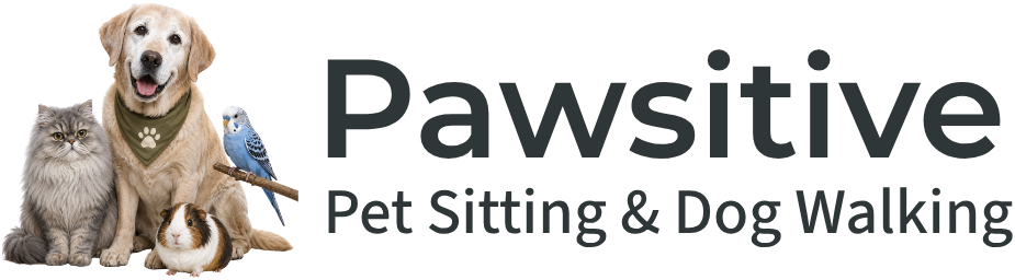 Pawsitive Pet Sitting & Dog Walking Logo