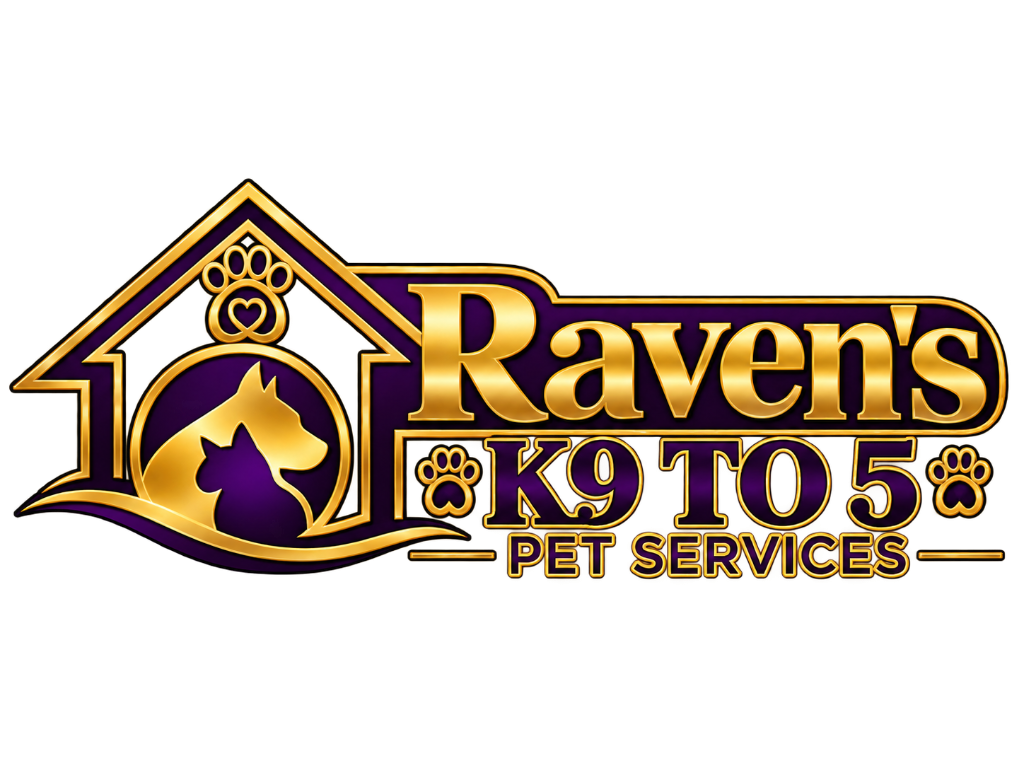 Ravens K9 to 5 Pet Services Logo