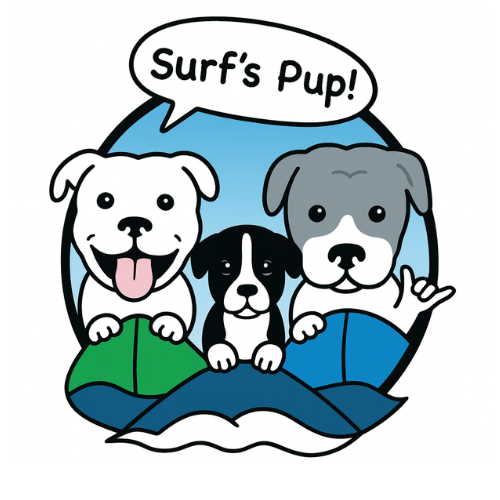Surf's Pup Doggie Lounge Logo
