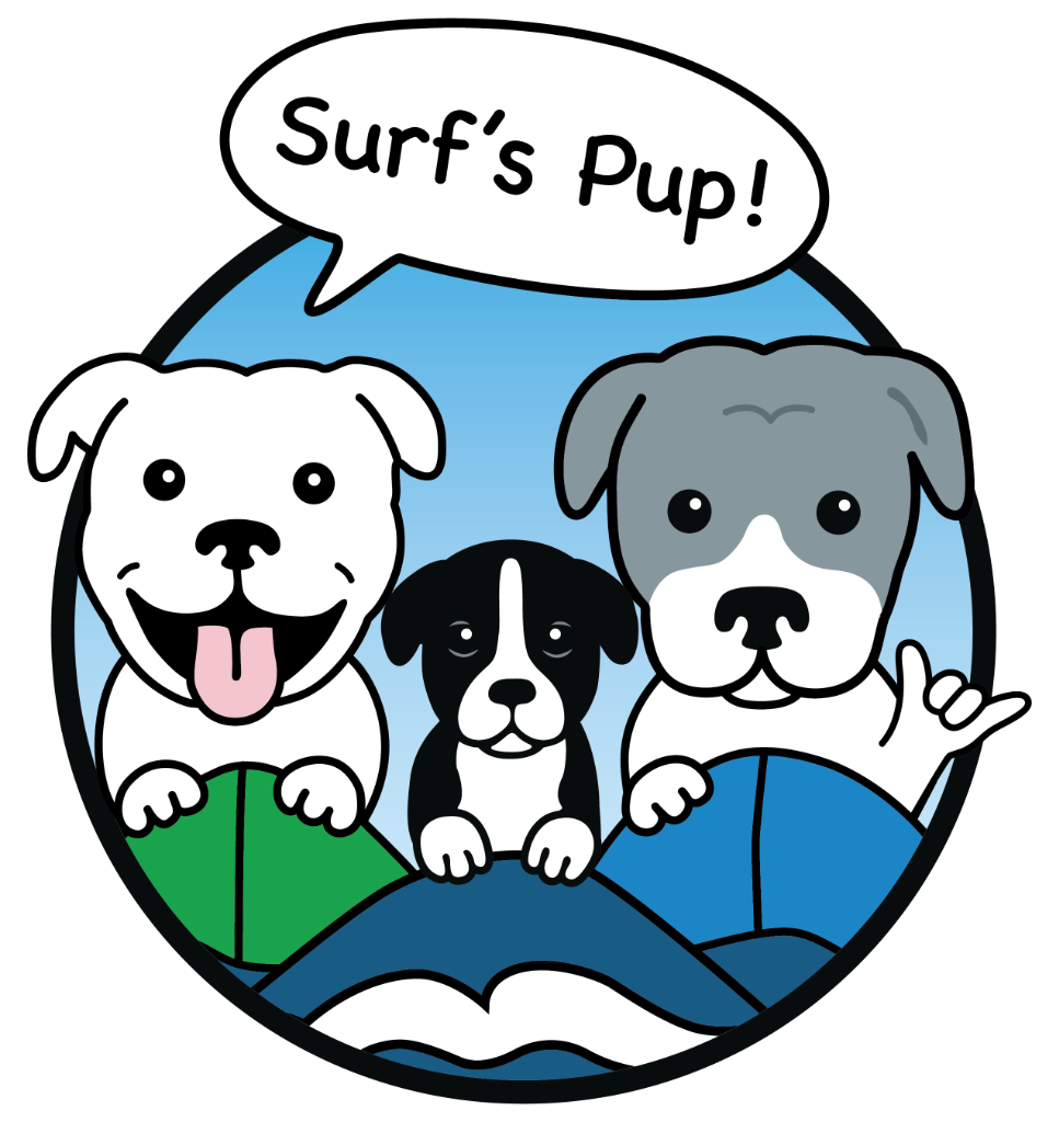 Surf's Pup Doggie Lounge Logo