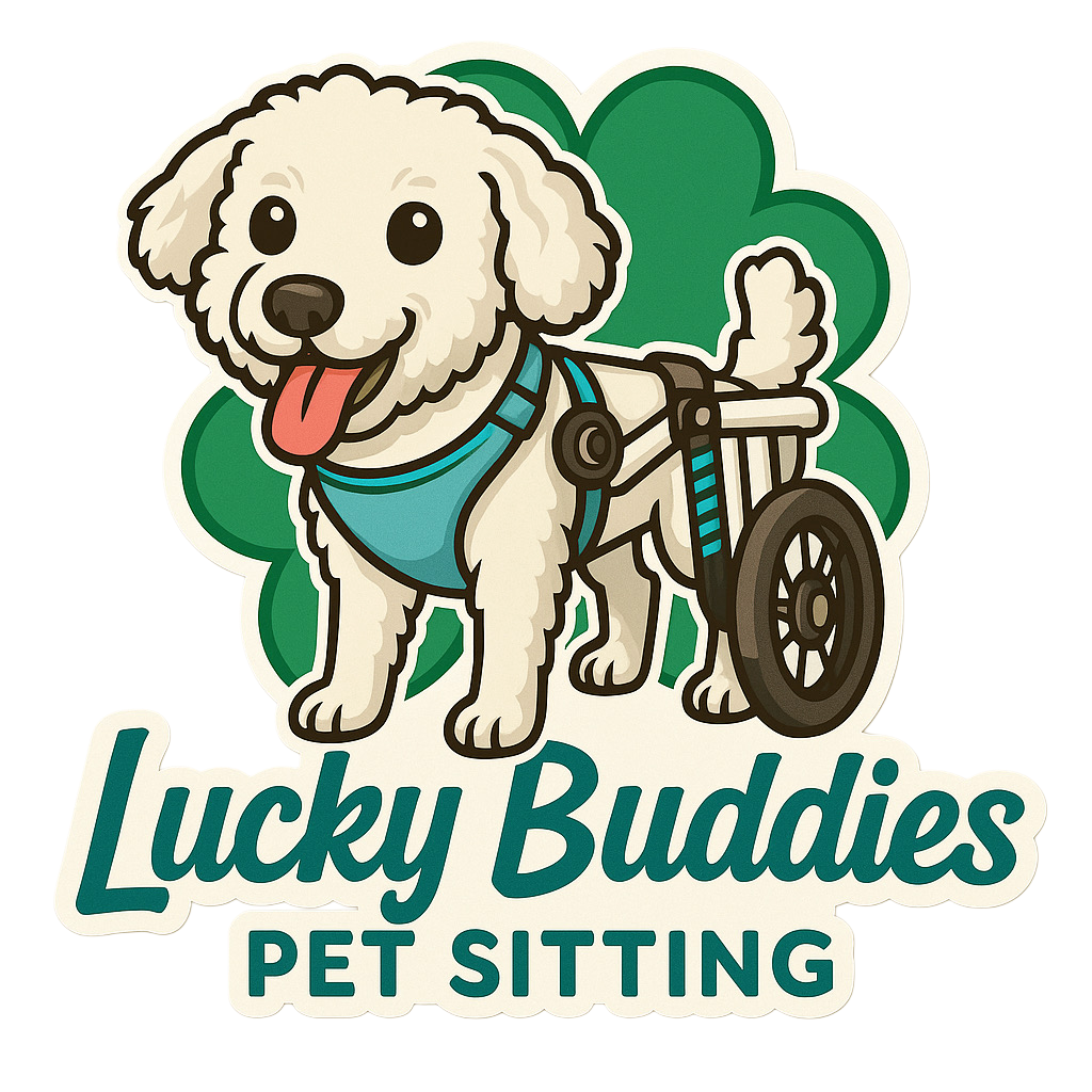 Lucky Buddies Pet Sitting LLC Logo