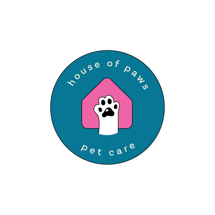 House of Paws Pet Care Logo