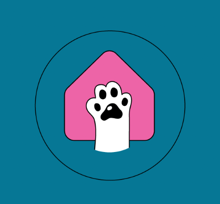House of Paws Pet Care Logo