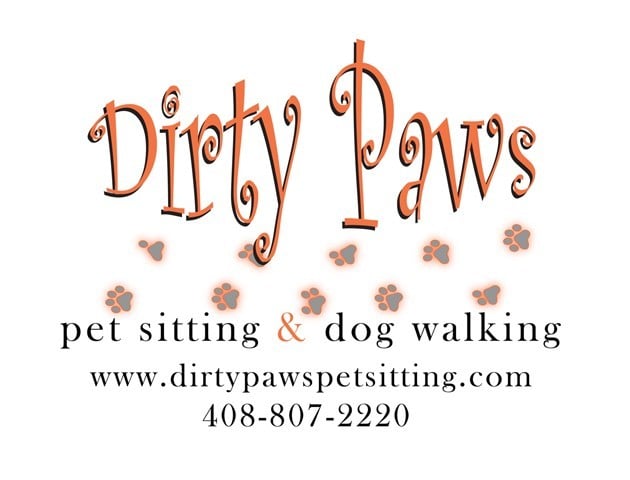 Dirty Paws Pet Sitting and Dog Walking, LLC Logo