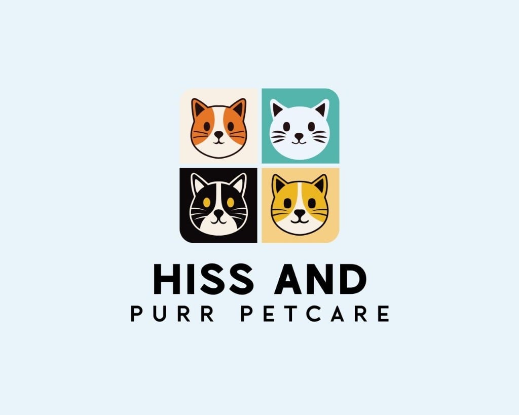 Hiss and Purr Petcare Logo