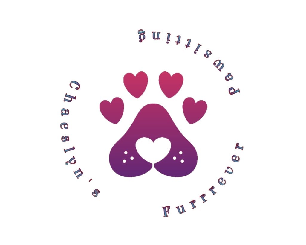 Chaeslyn&rsquo;s Furrrever Pawsitting, LLC. Logo