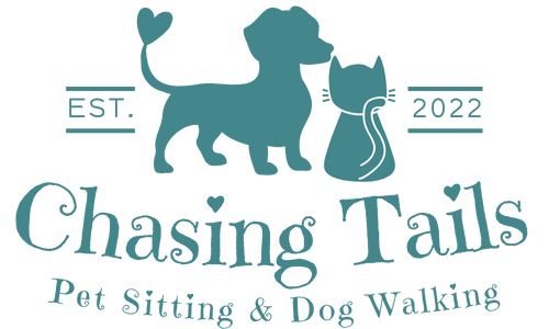 Chasing Tails Pet Sitting Logo