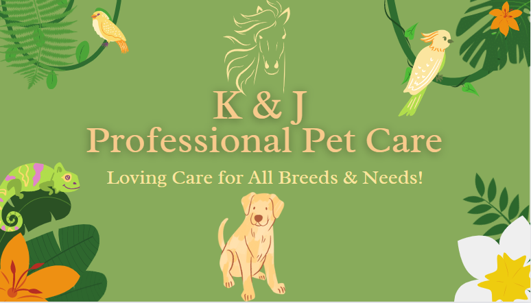 K & J Professional Pet Care Logo
