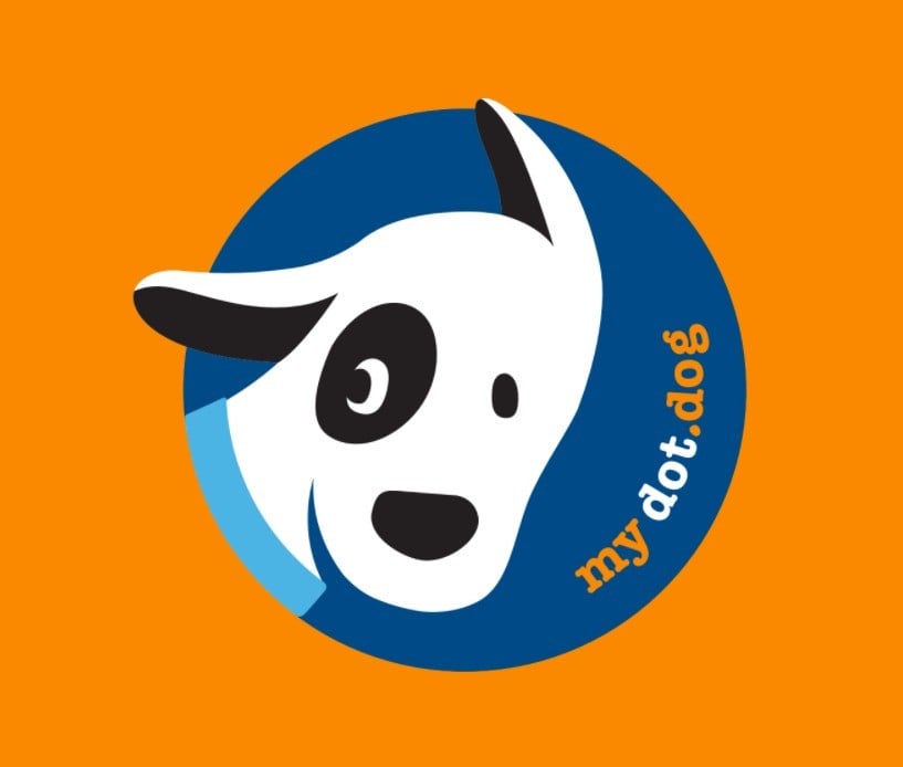 Mydot.dog Logo