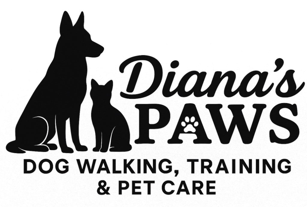 Diana&rsquo;s Paws Dog Walking & Training Logo