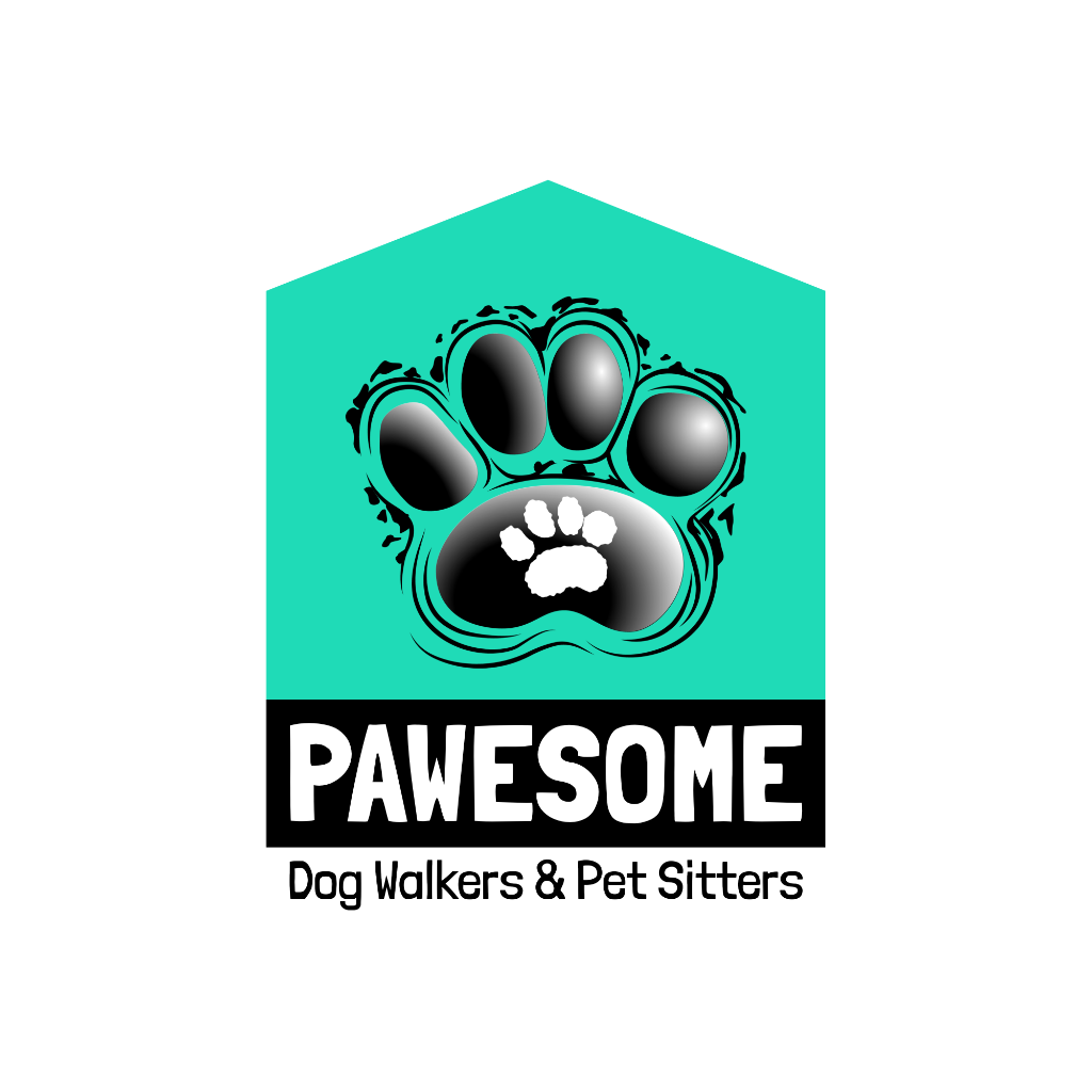 Pawsome Dog Walkers & Pet Sitters Logo