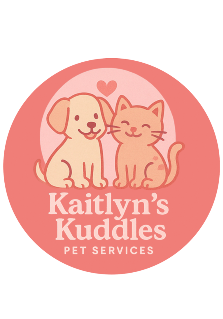 Kaitlyn&rsquo;s Kuddles Pet Services  Logo