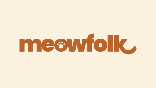 Meowfolk Cat Sitting Logo