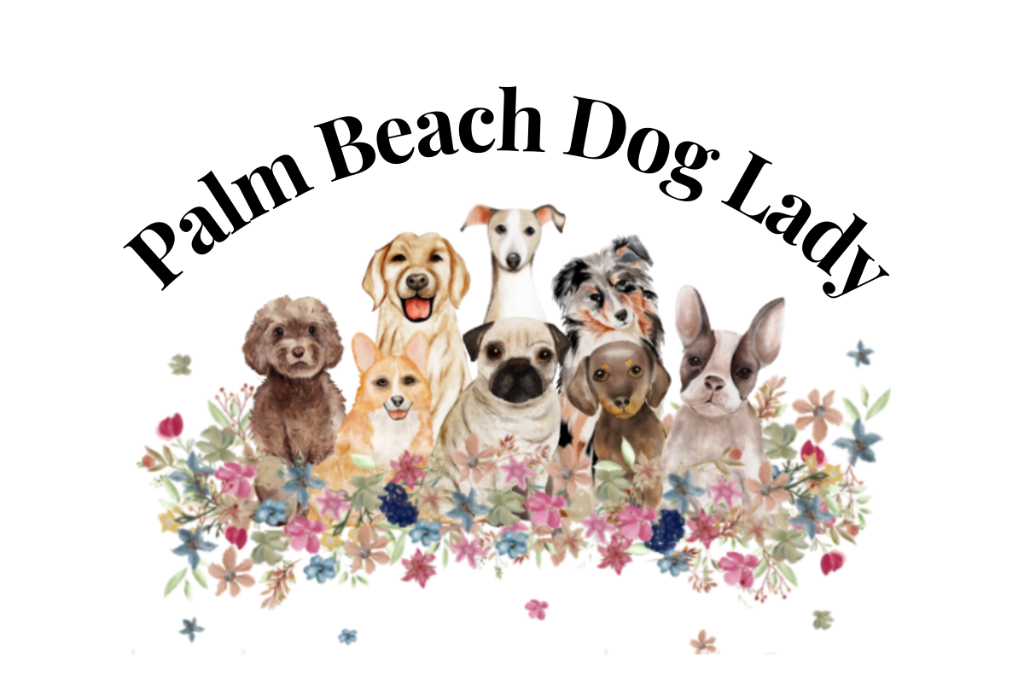 Palm Beach Dog Lady Logo