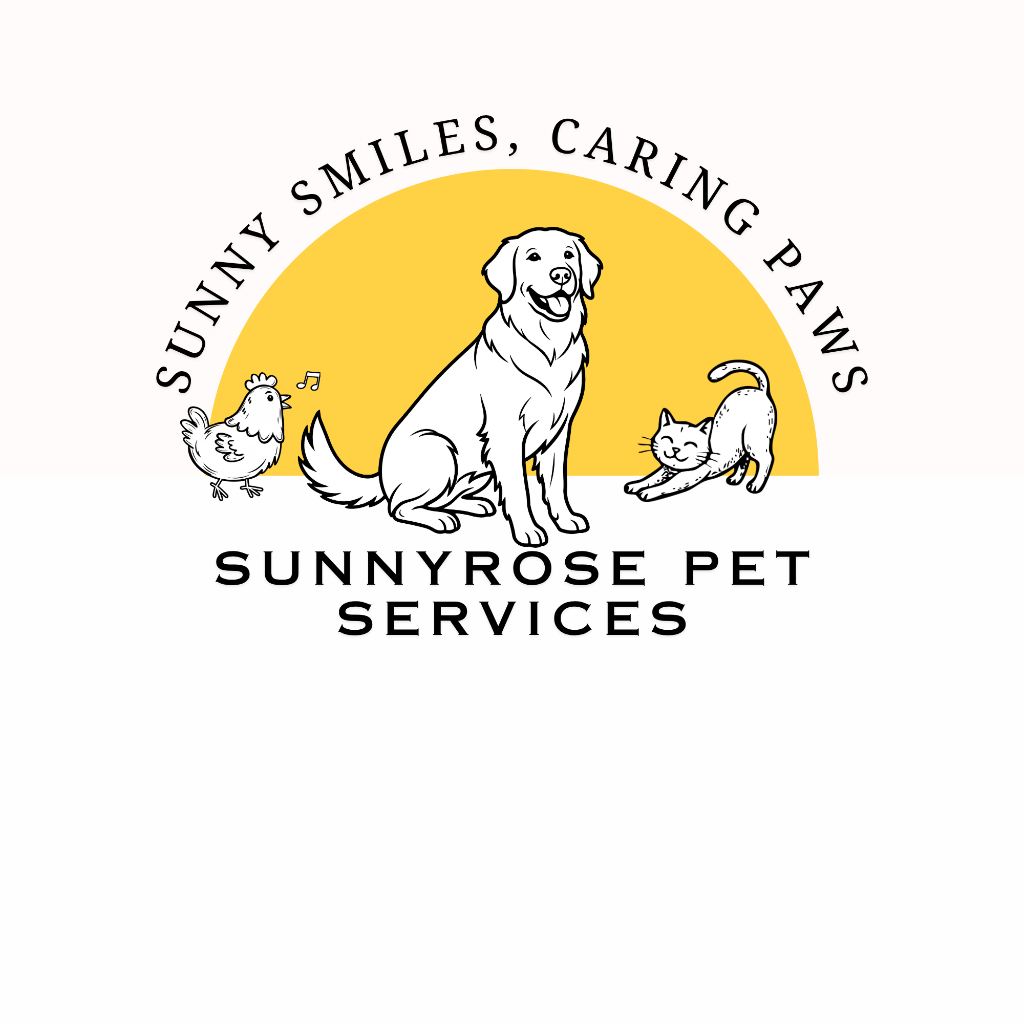 SunnyRose Pet Services Logo