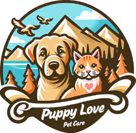 Puppy Love Pet Care Logo