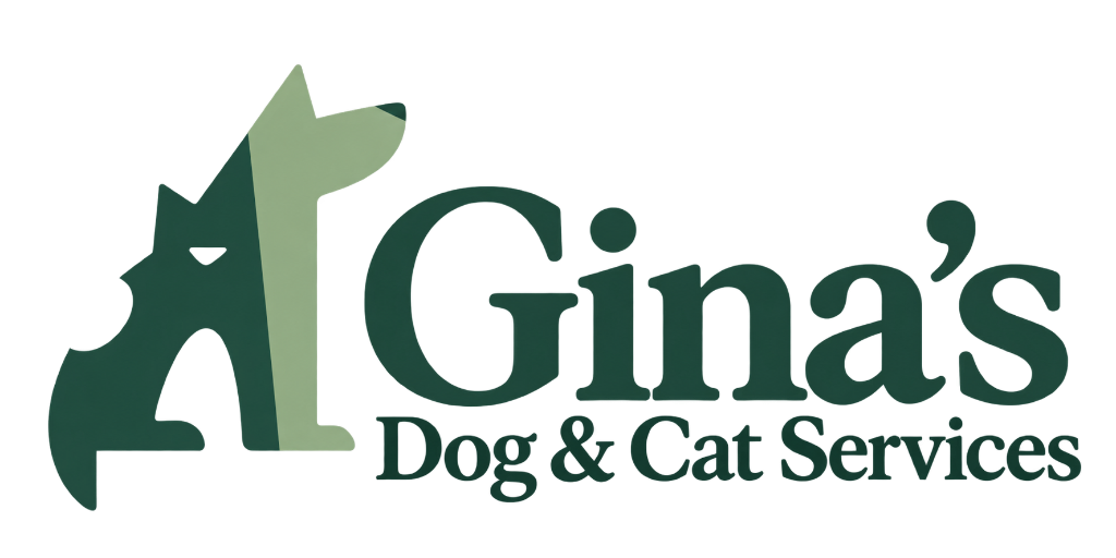 Gina's Dog and Cat Services Logo