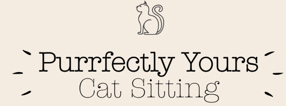 Purrfectly Yours Cat Sitting Logo