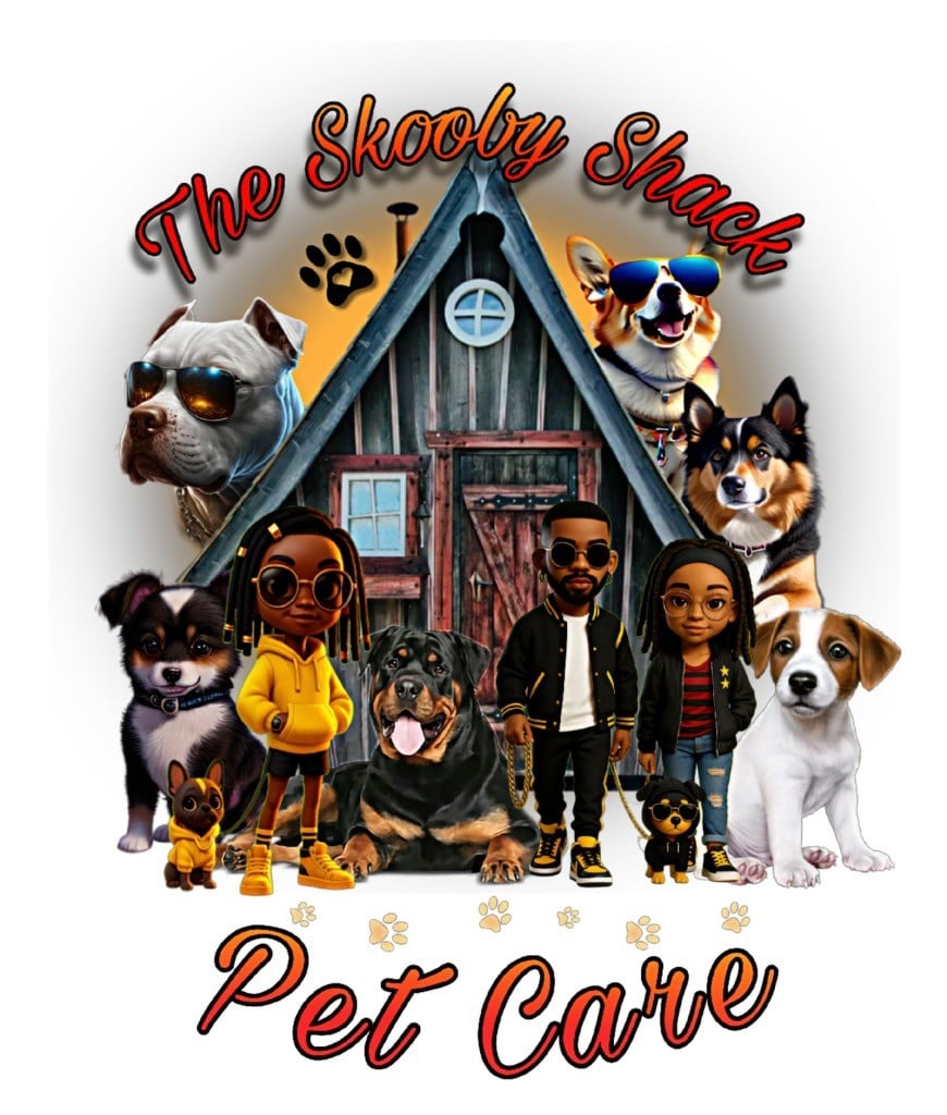 The Skooby Shack Pet Care Logo