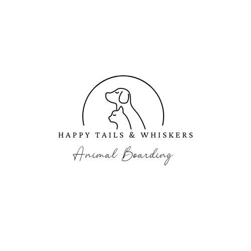 Happy Tails and Whiskers Animal Boarding LLC  Logo