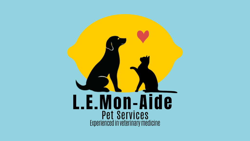 L.E.Mon-Aide Pet Services  Logo