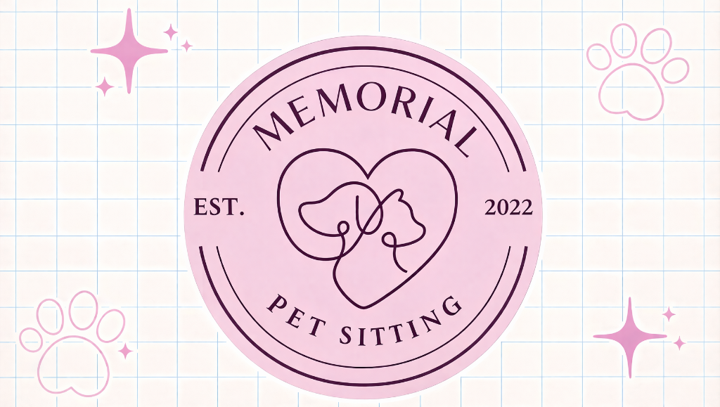 Memorial Pet Sitting Logo