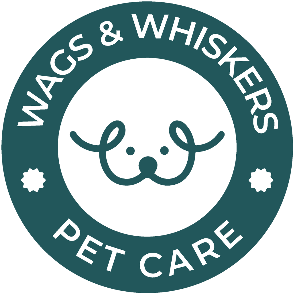 Wags & Whiskers Pet Care Logo
