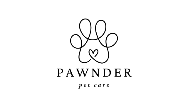 Pawnder Pet Care Logo