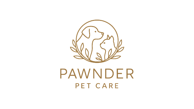 Pawnder Pet Care Logo