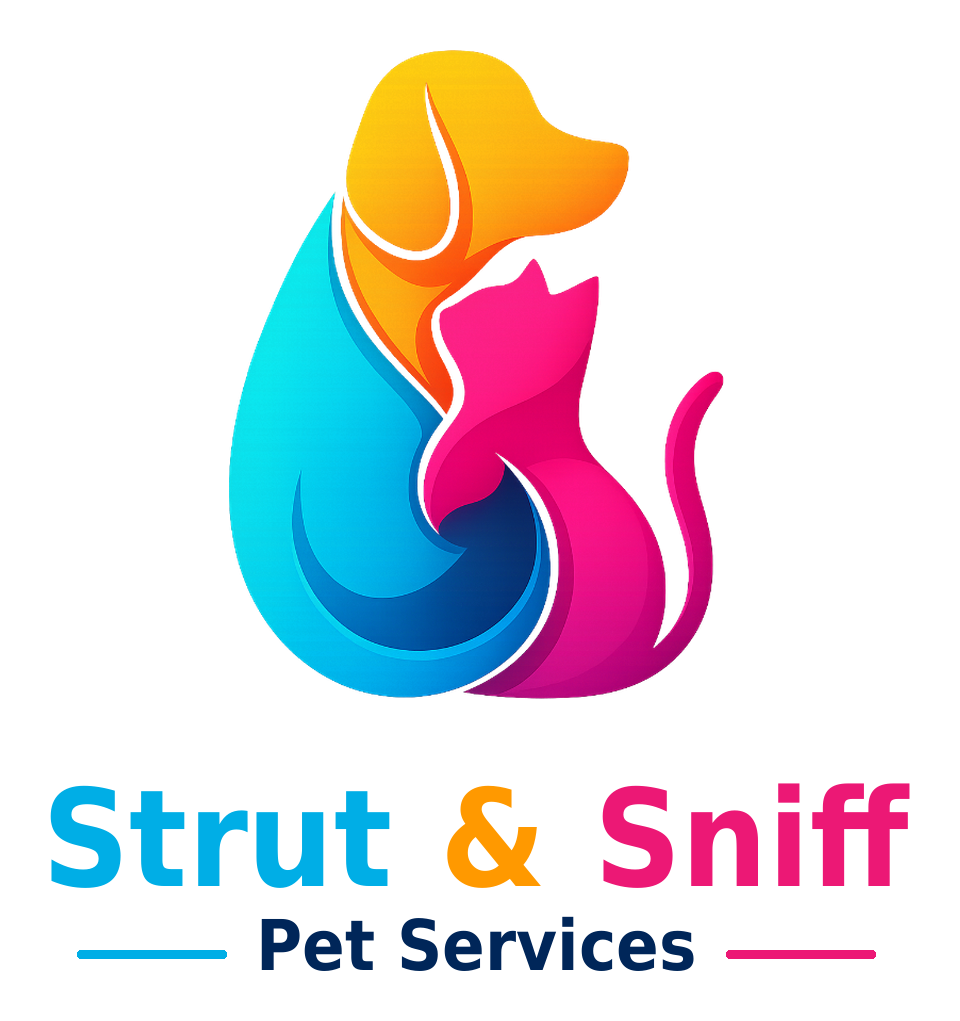 Strut and Sniff Pet Services Logo