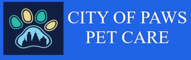 City of Paws Pet Care Logo
