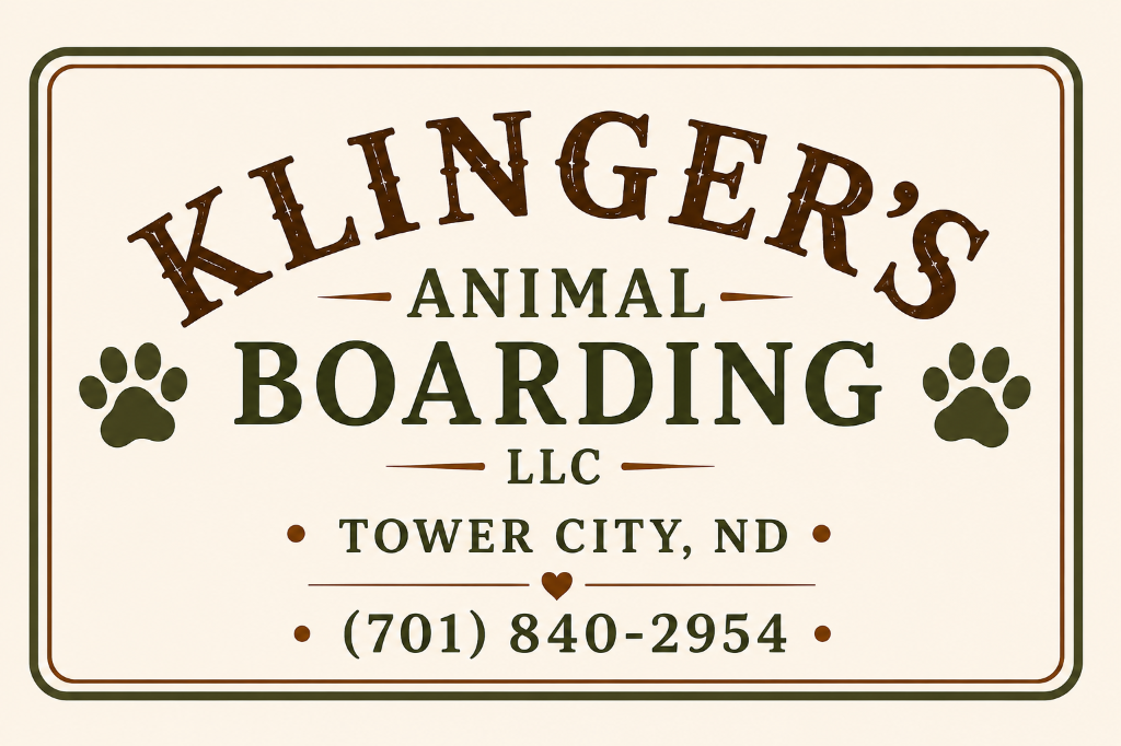 Klingers Animal Boarding  Logo
