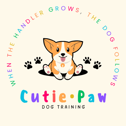 Cutie Paw Dog Training Logo