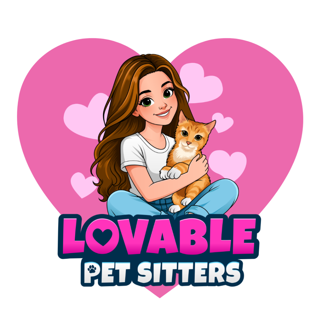 Lovable Pet Sitters Logo