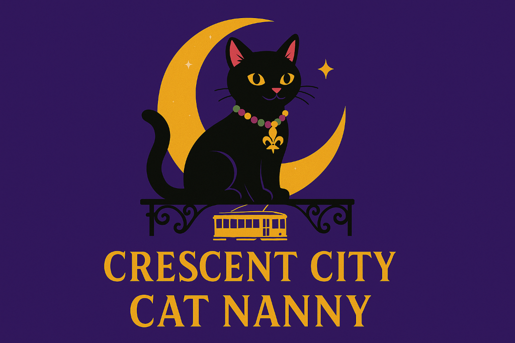 Crescent City Cat Nanny Logo