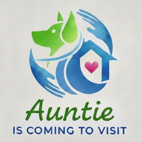 Auntie is Coming to Visit  Logo