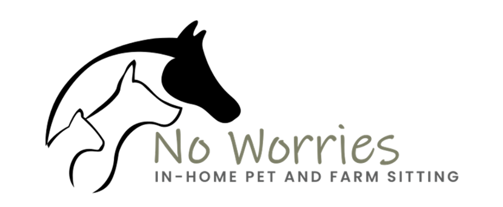 No Worries Pet and Farm Sitting Logo