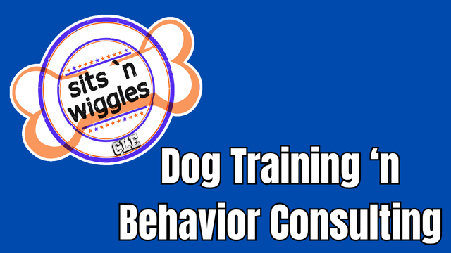 Sits 'n Wiggles Dog Training Logo