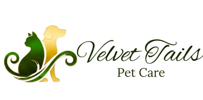 Velvet Tails Pet Care Logo