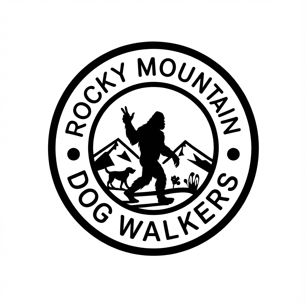 Rocky Mountain Dog Walkers Logo