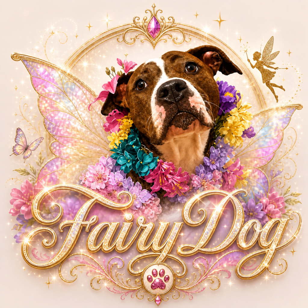 Fairy Dog Yard Services Logo
