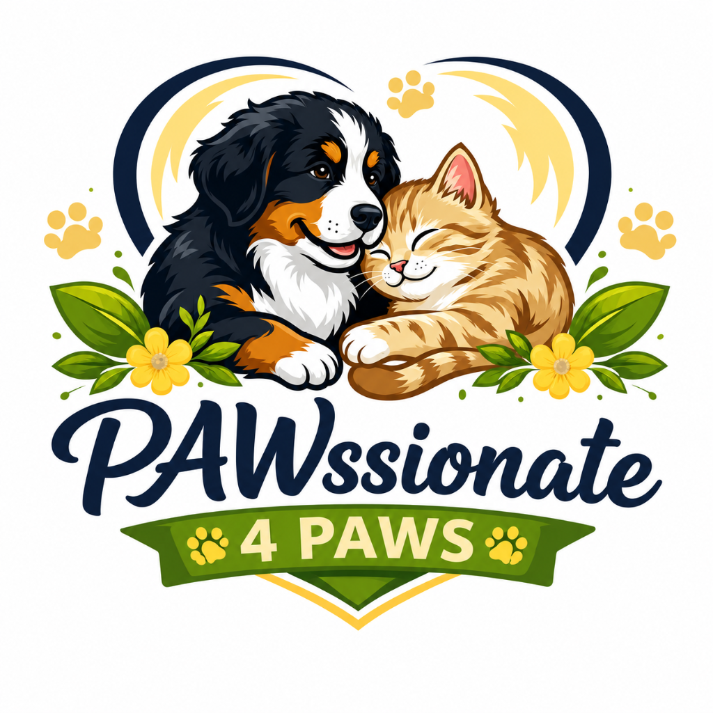 PAWssionate 4 PAWS, LLC Logo