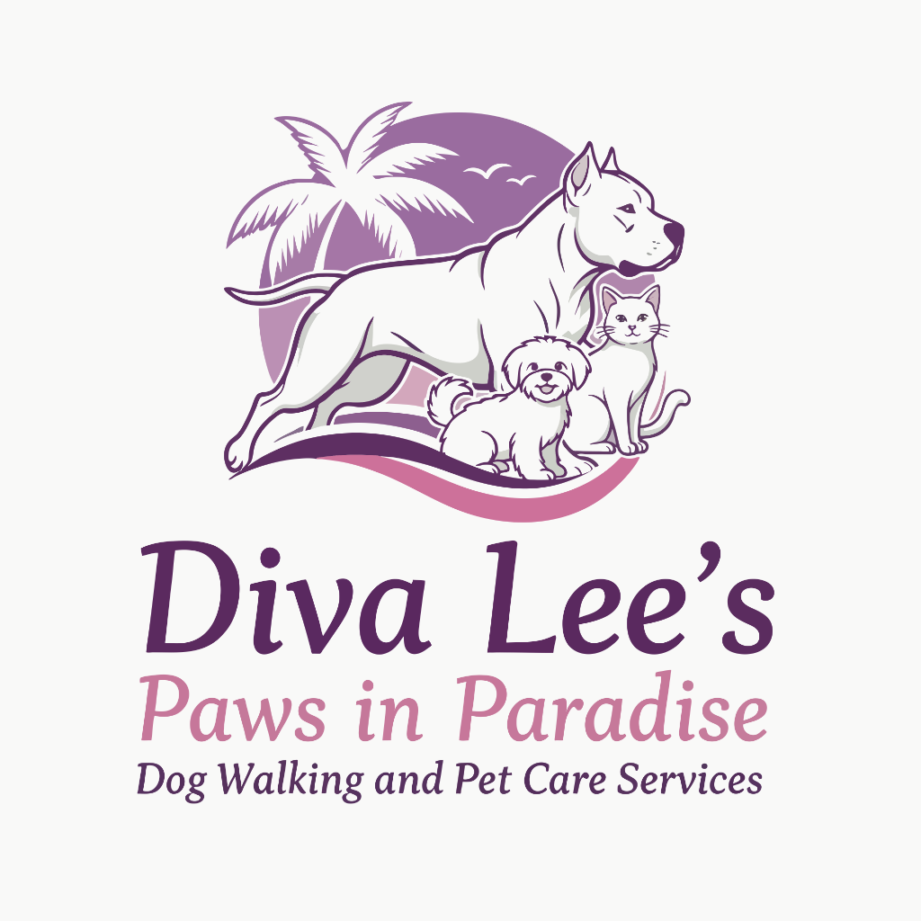 Diva Lee's Paws in Paradise Logo